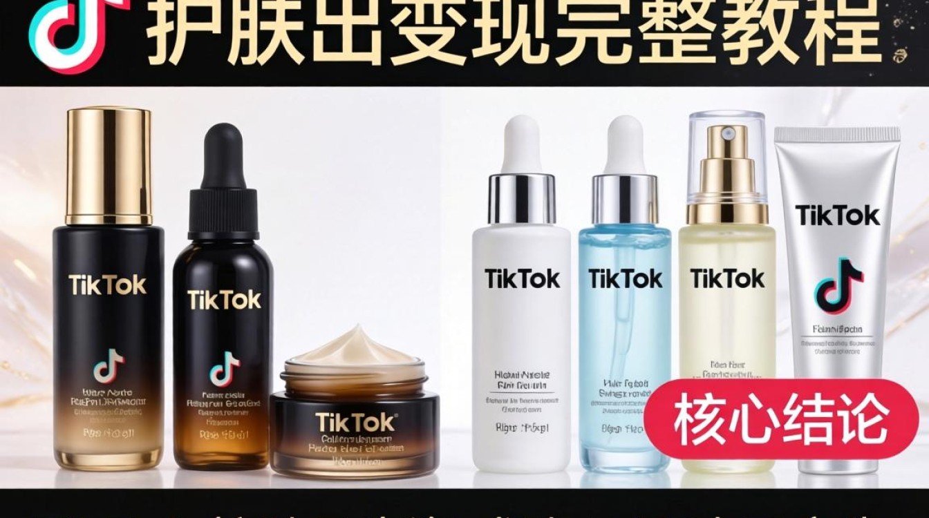 TikTok 护肤品拍摄出海变现完整教程