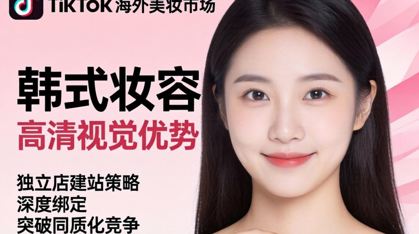 TikTok 韩式妆容独立站建站海外电商指南