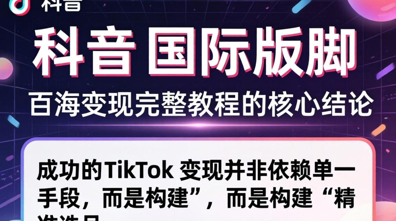 TikTok 出海变现完整教程