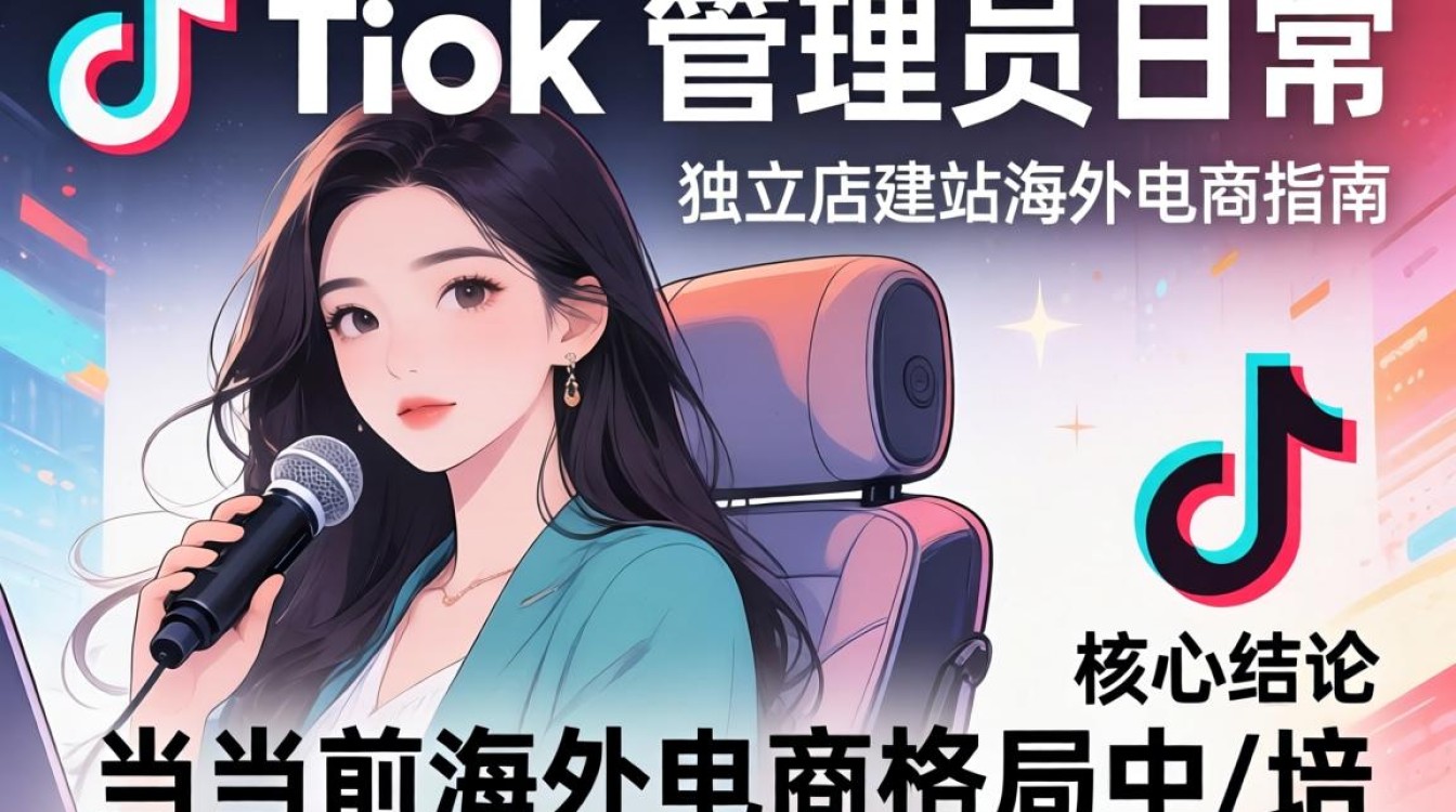 TikTok 管理员日常独立站建站海外电商指南