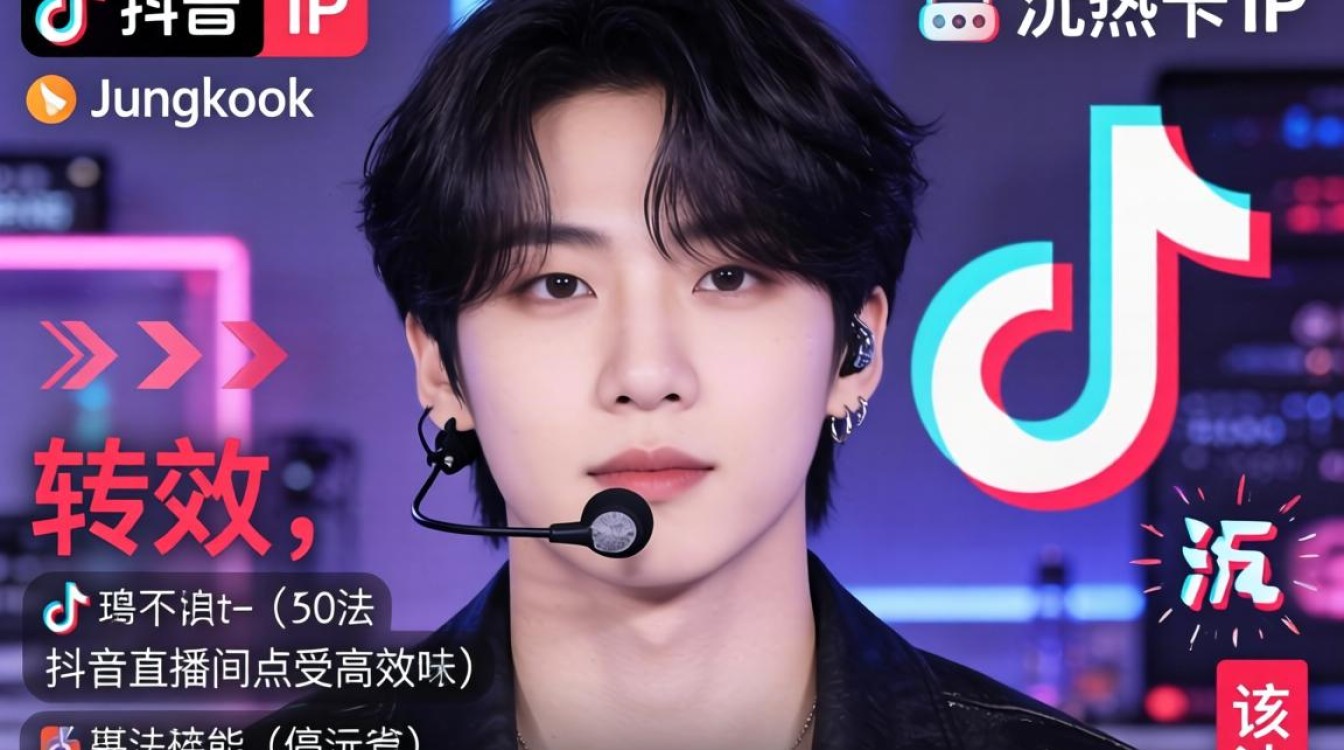 抖音田柾国 TikTok 转场直播带货怎么玩