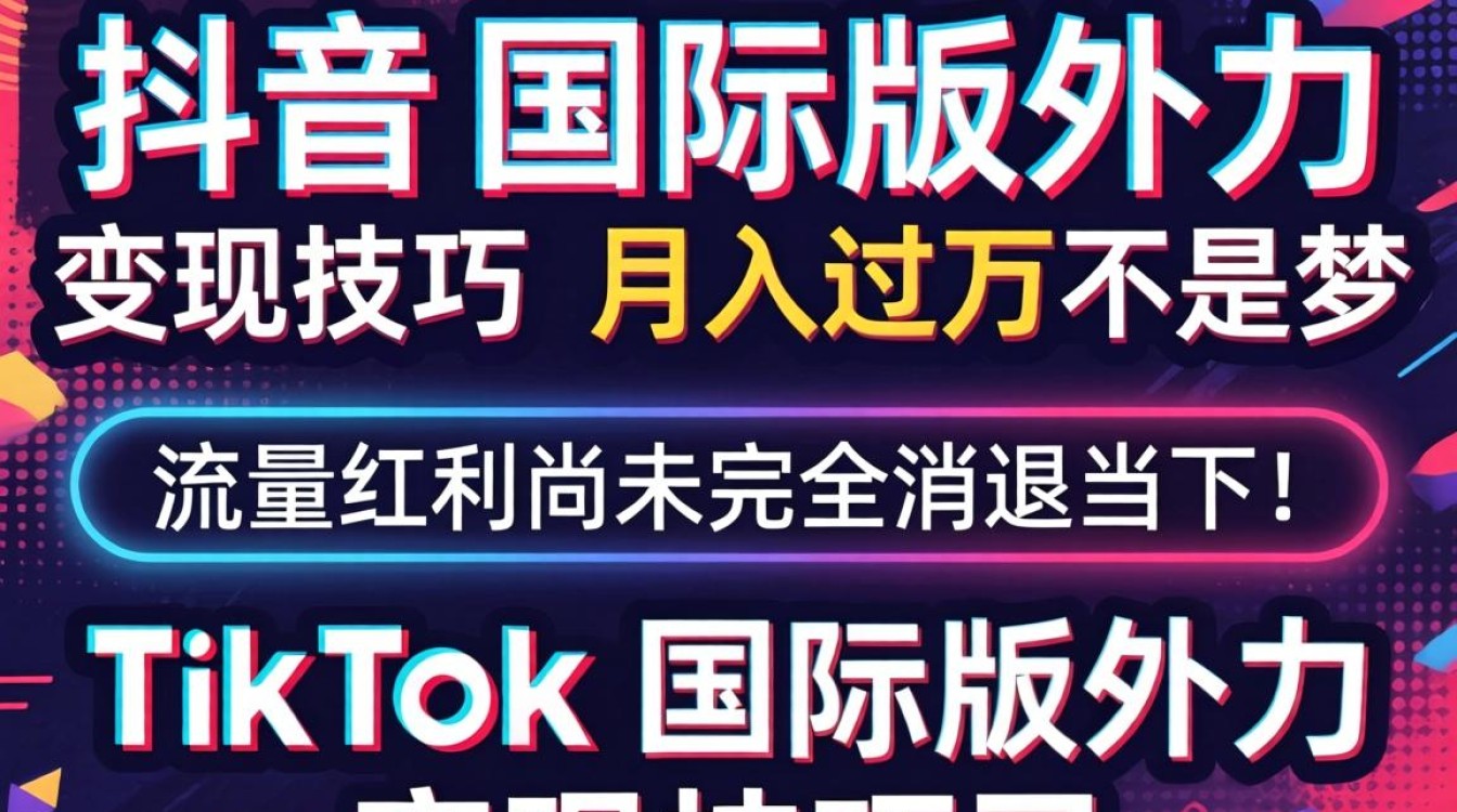 TikTok 国际版外力变现技巧