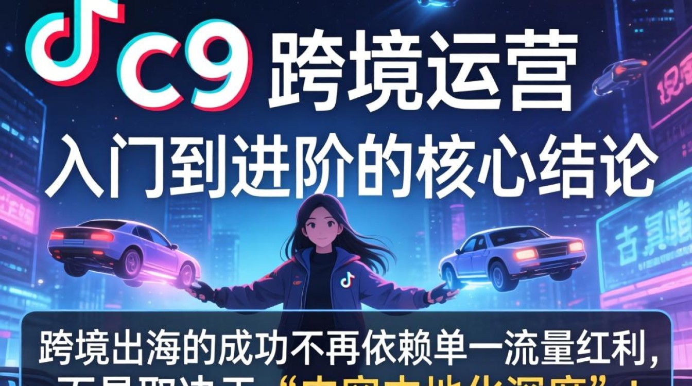 TikTok 和 c9 跨境运营从入门到进阶
