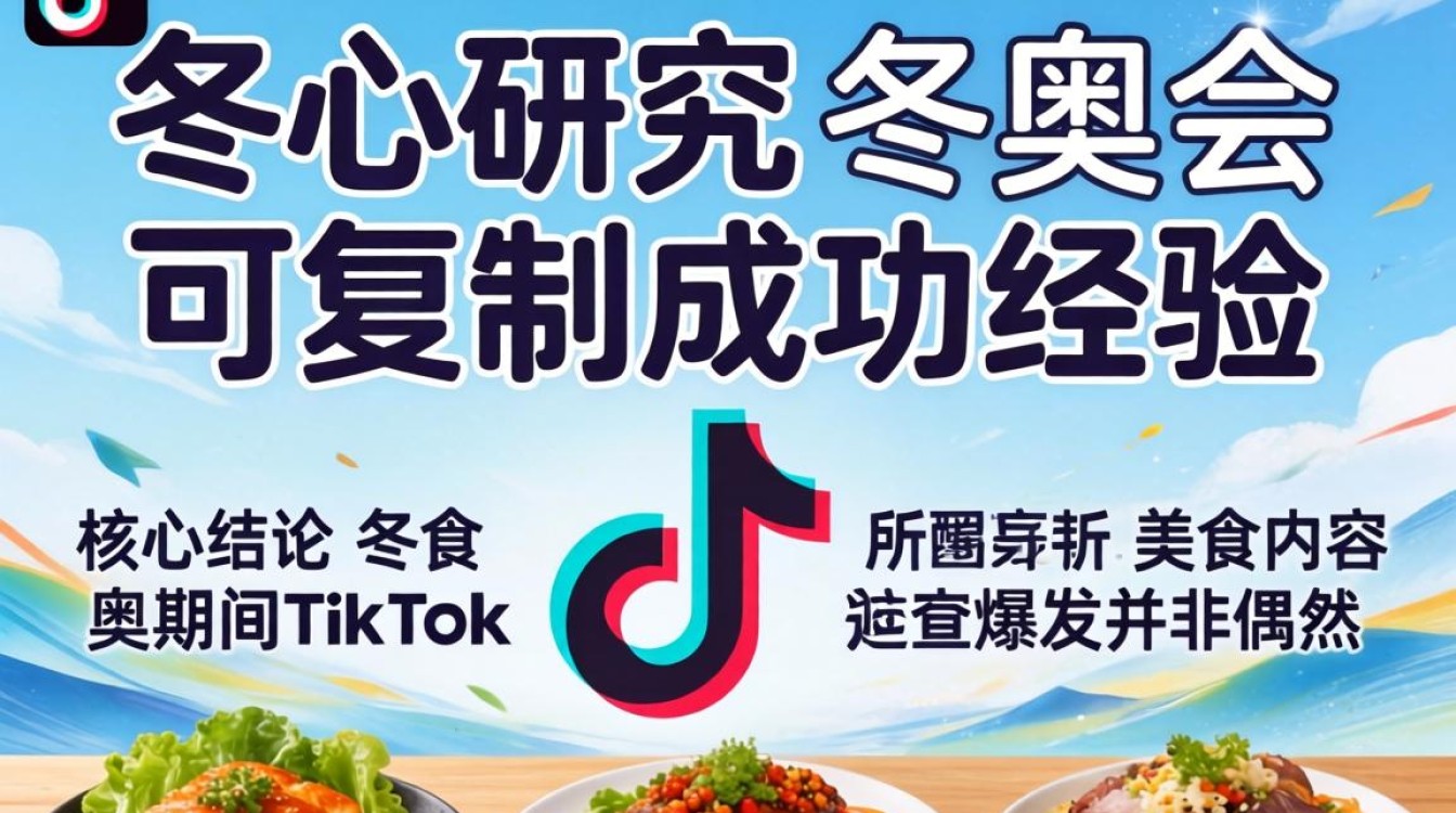 头部研究冬奥会TikTok美食怎么火