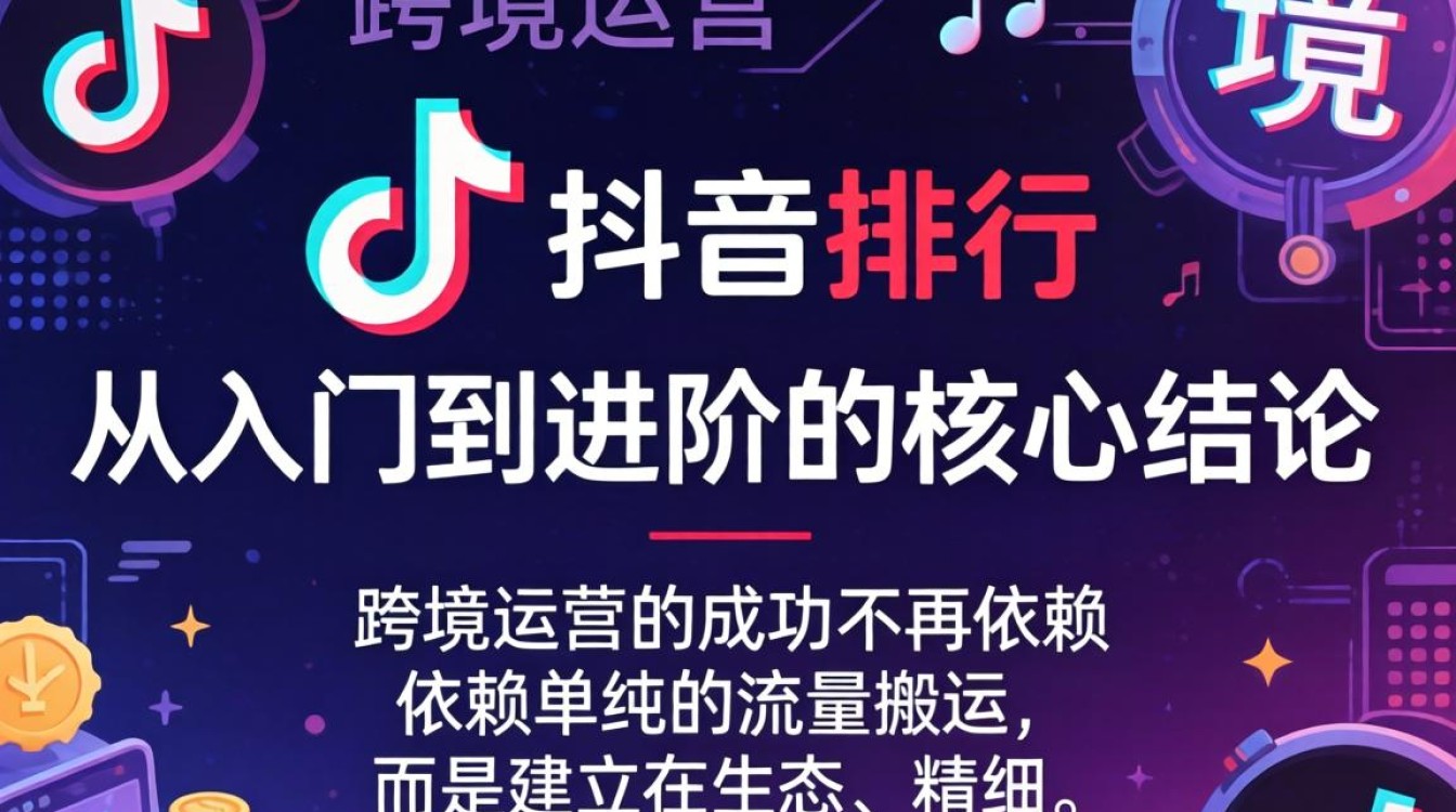 TikTok 和抖音排行 跨境运营从入门到进阶