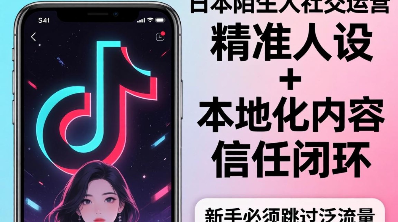抖音日本陌生人 TikTok 怎么运营