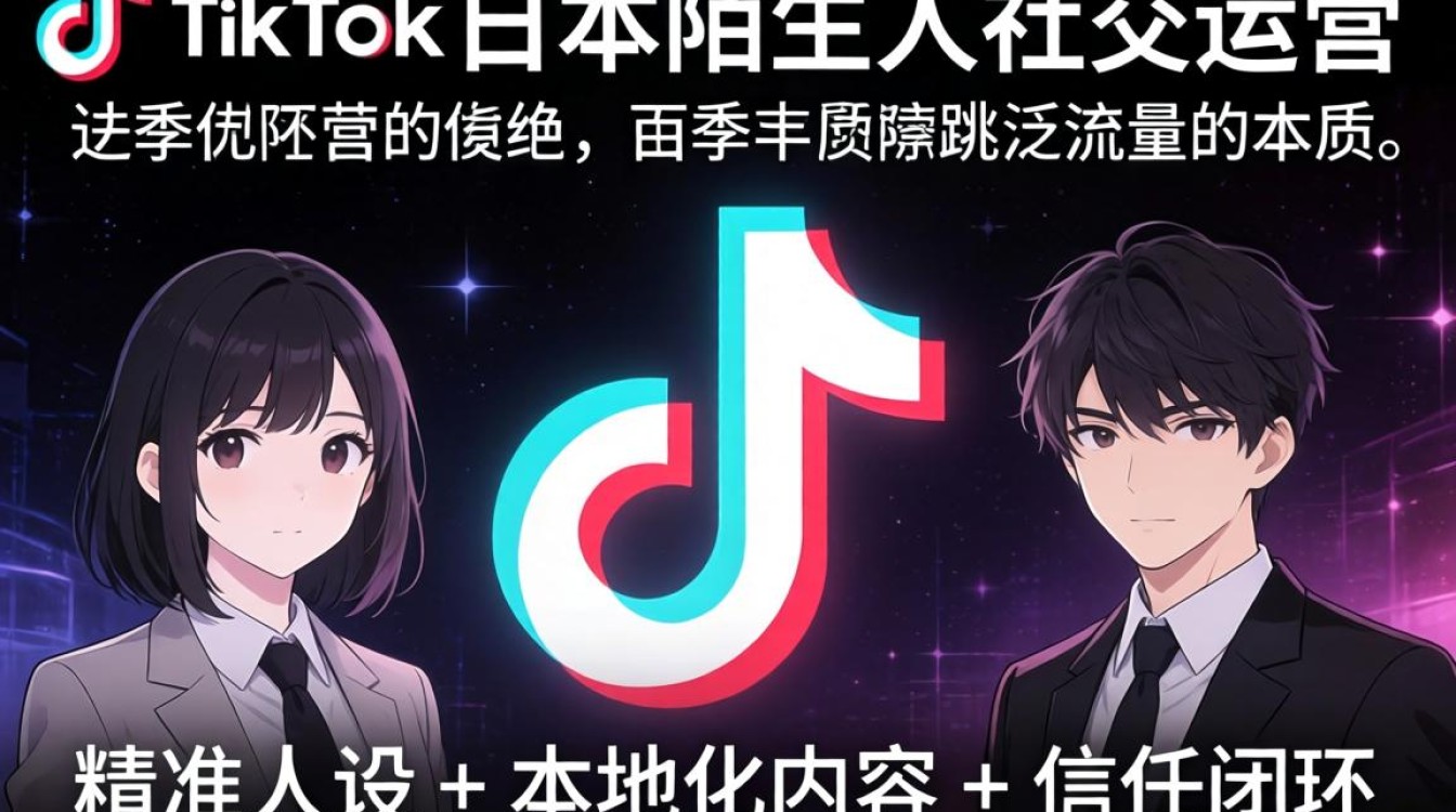 抖音日本陌生人 TikTok 怎么运营
