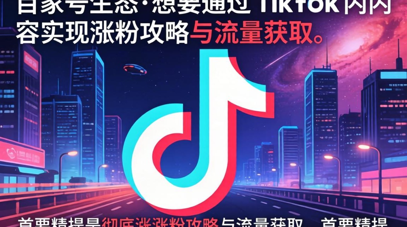 TikTok 涨粉攻略与流量获取技巧