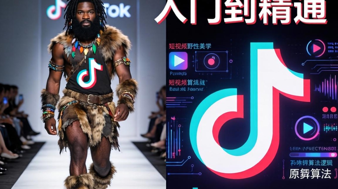 TikTok 野人服装走秀怎么搭