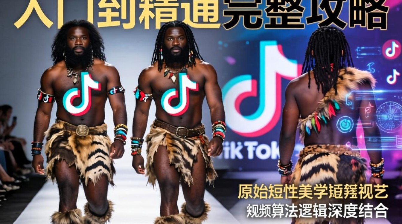 TikTok 野人服装走秀怎么搭