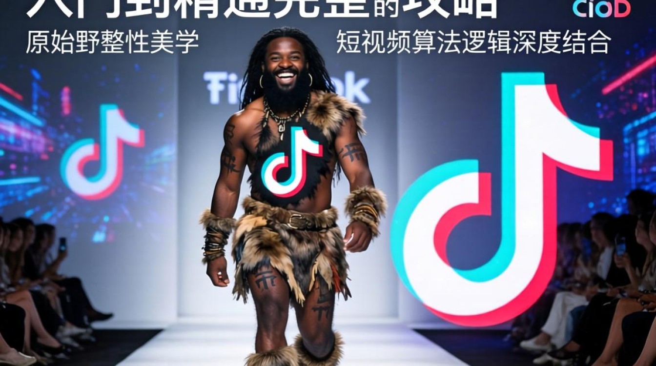 TikTok 野人服装走秀怎么搭