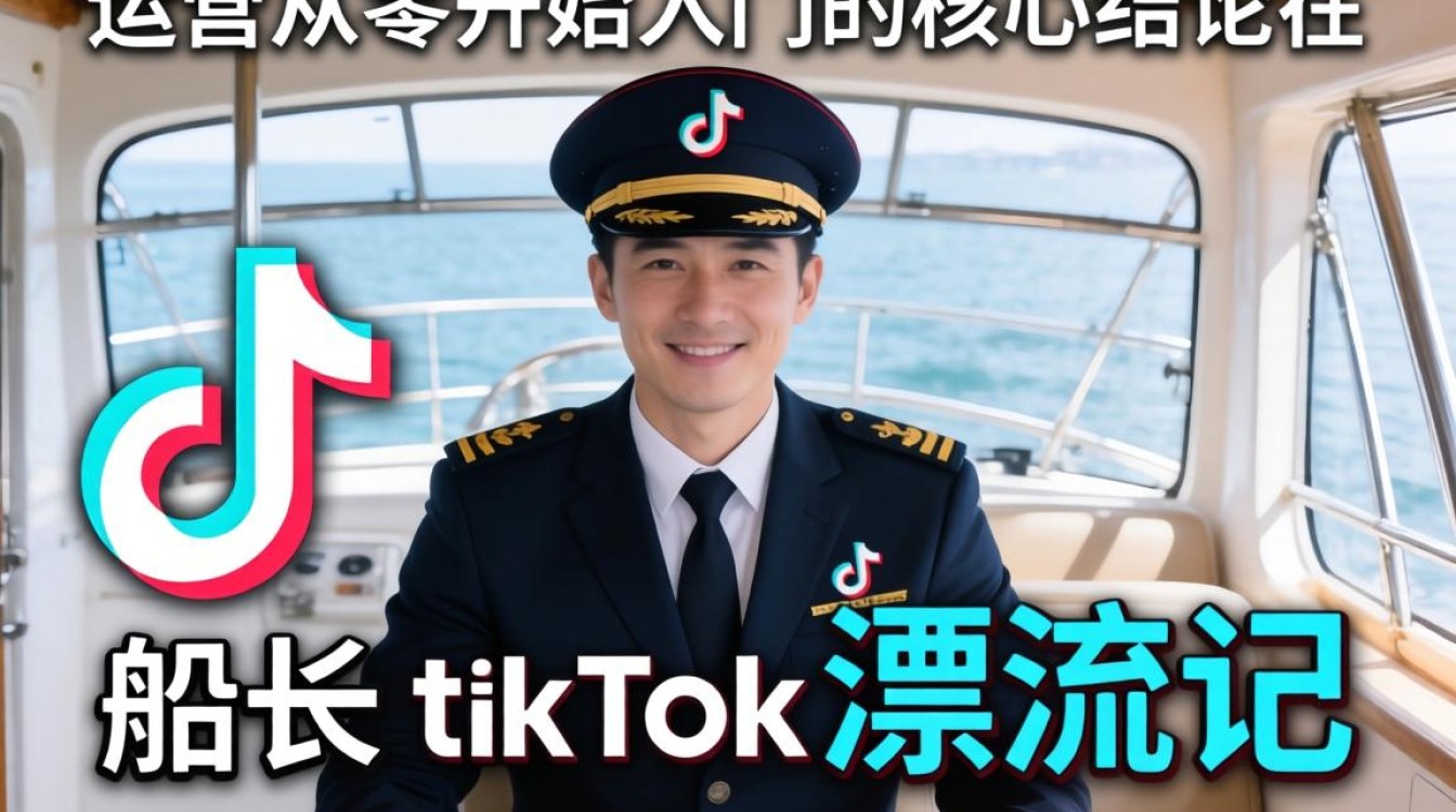 新媒体船长 tiktok 漂流记运营从零开始入门