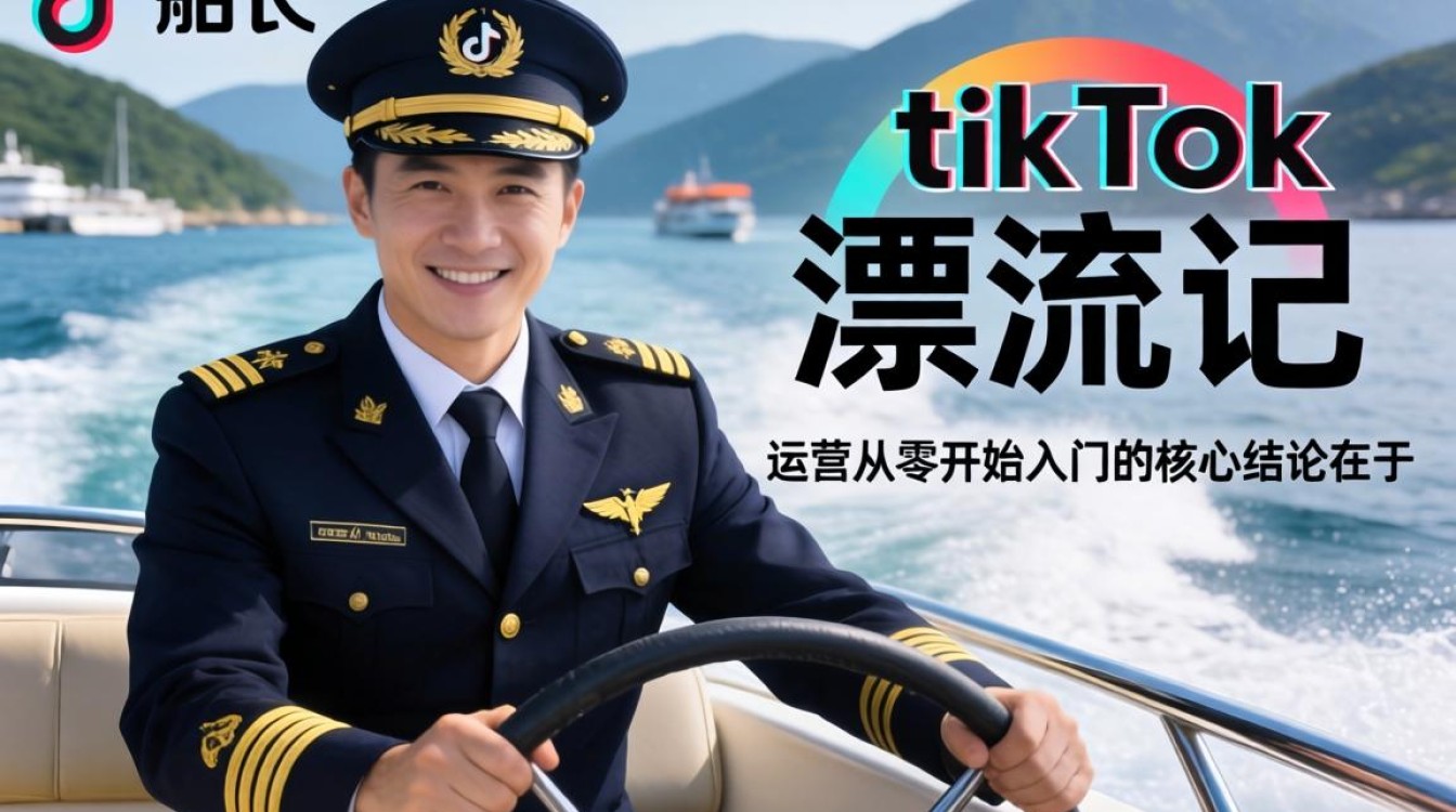 新媒体船长 tiktok 漂流记运营从零开始入门