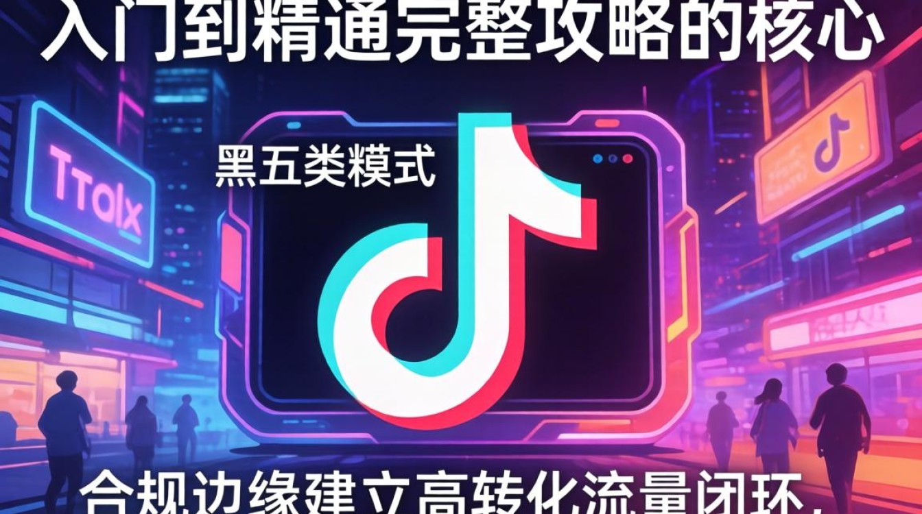 TikTok 黑五类模式从入门到精通完整攻略