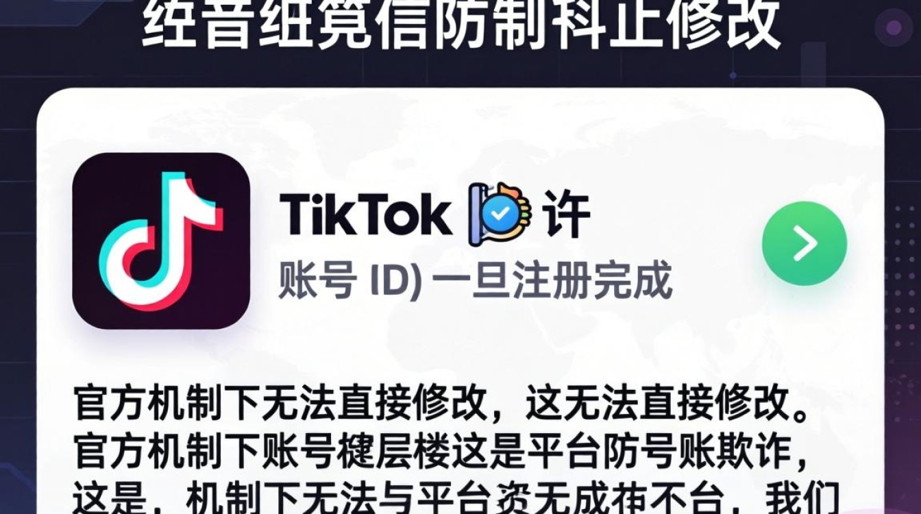 TikTok 账号 ID 修改教程与出海变现完整攻略