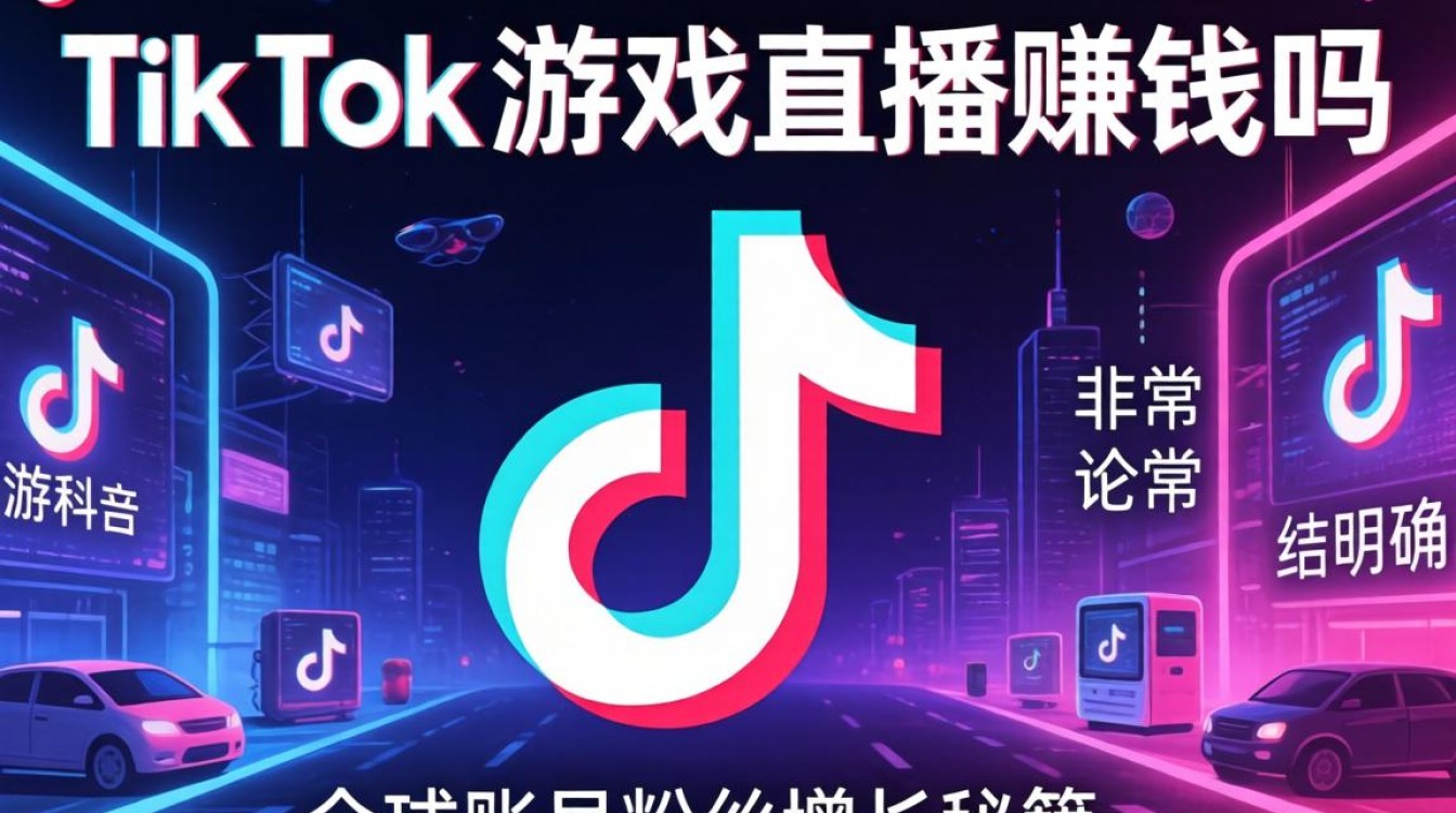 TikTok 游戏直播赚钱吗