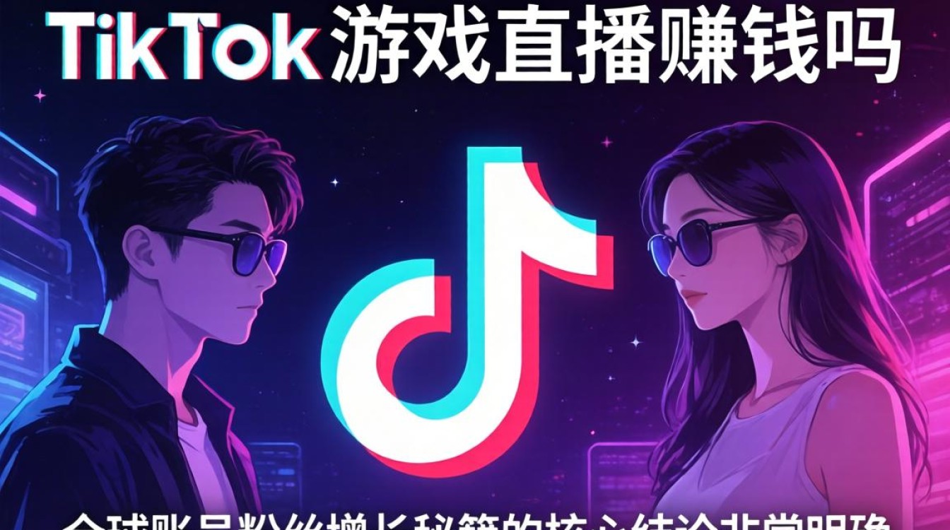 TikTok 游戏直播赚钱吗
