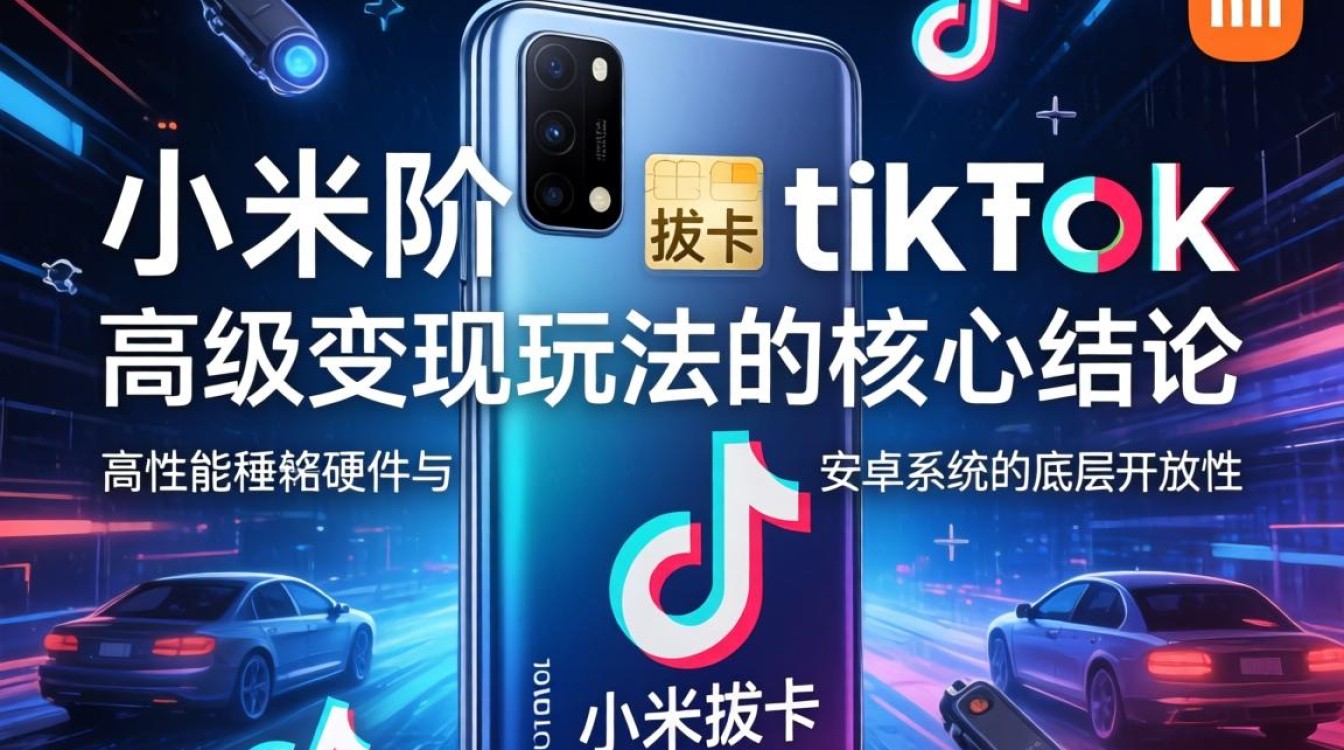 小米手机不拔卡做 TikTok 怎么运营
