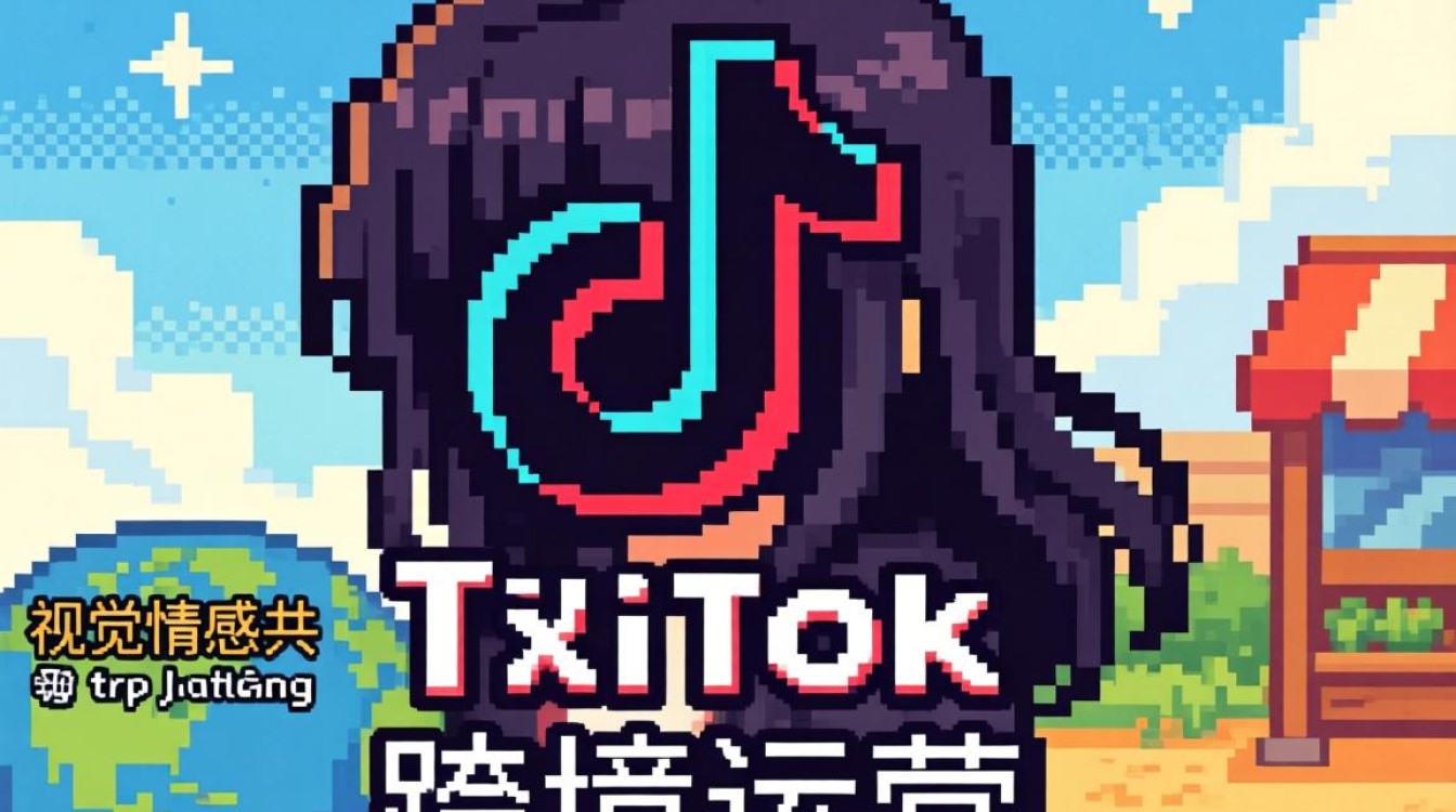 TikTok 博主像素风 跨境运营从入门到进阶