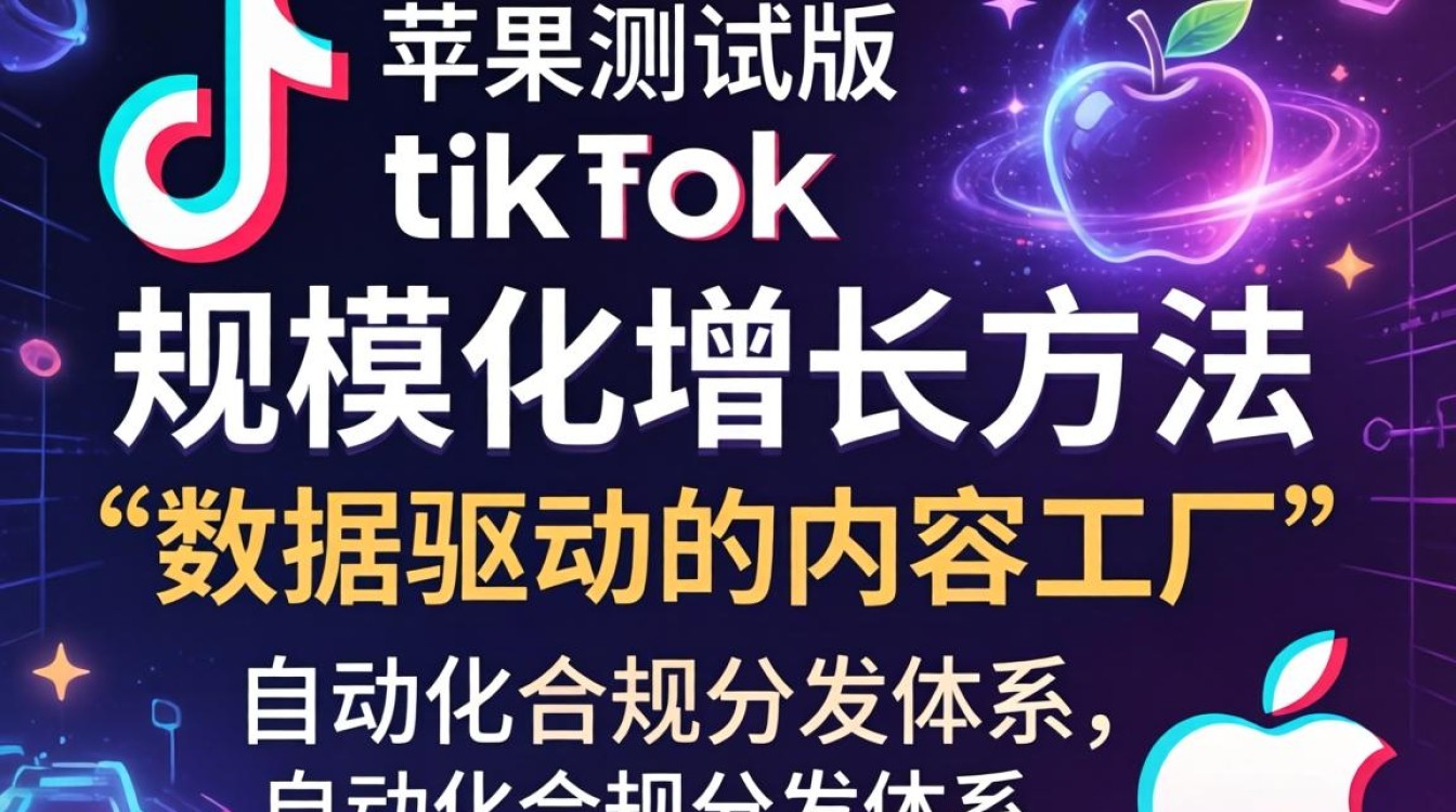 专业运营苹果测试版tiktok