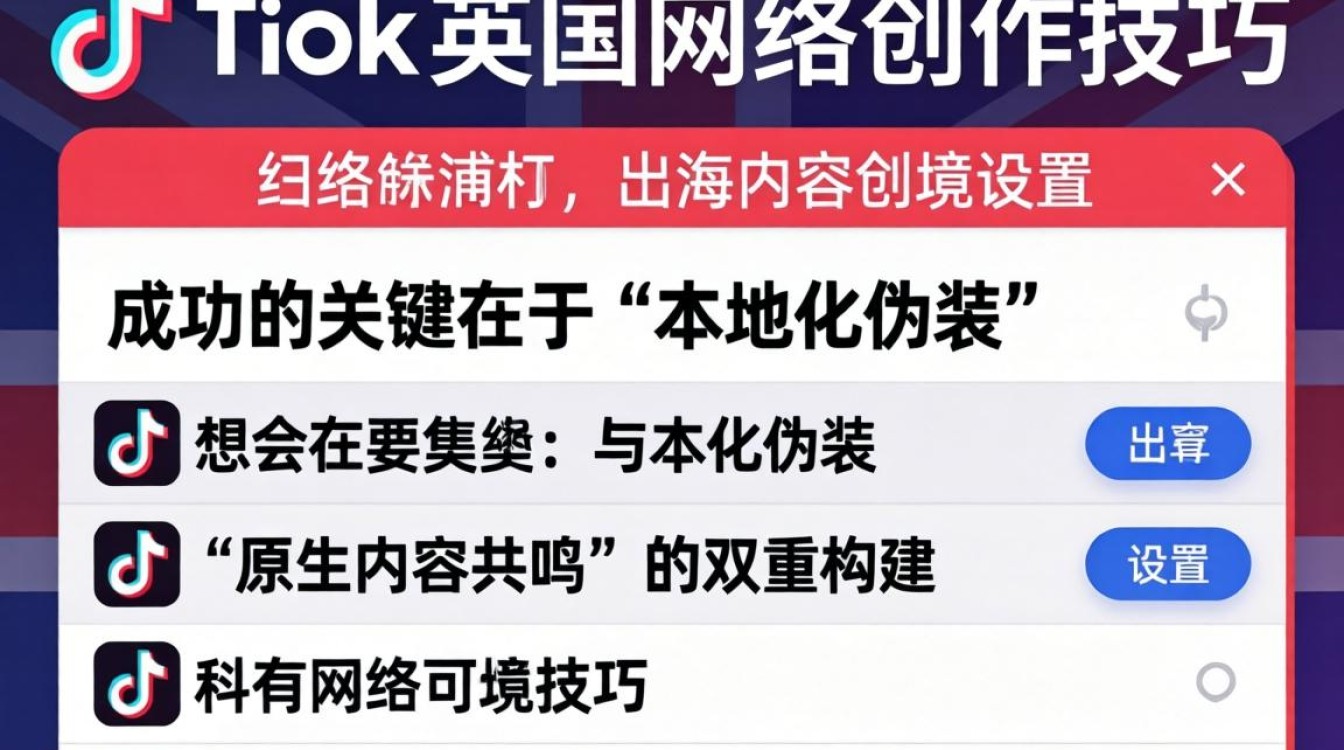 TikTok 英国网络环境设置怎么做