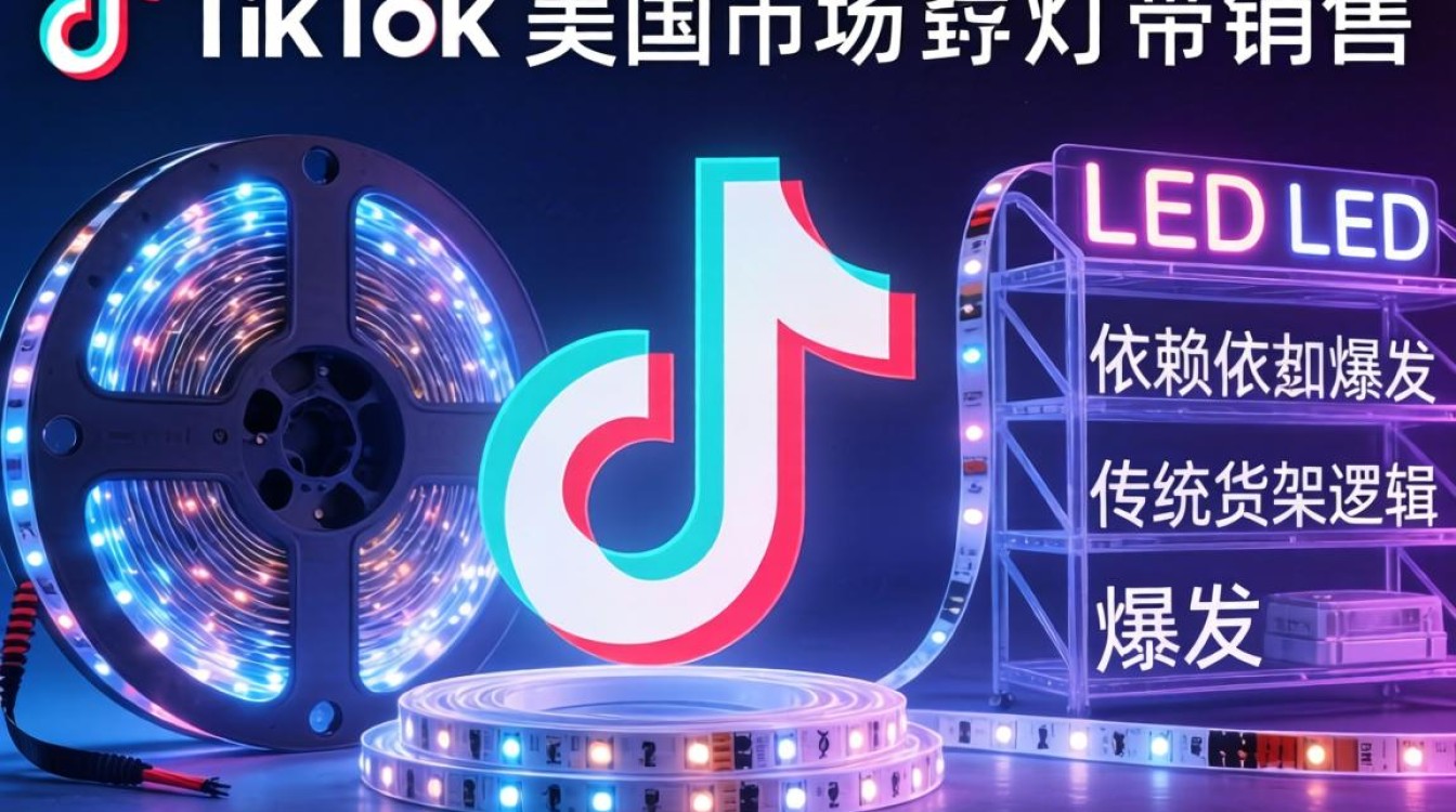 电商运营 led 灯带美国 tiktok 销售提升指南