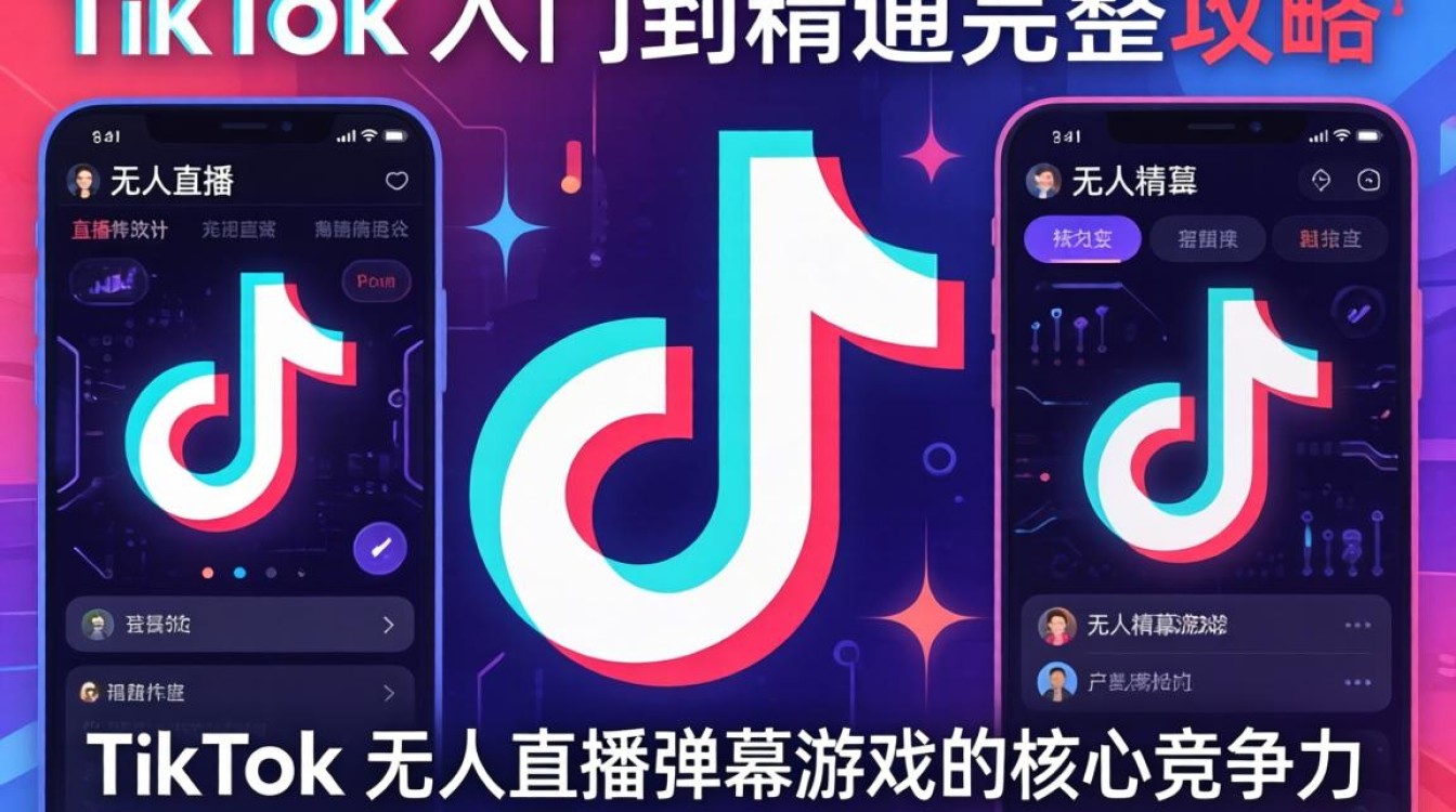 TikTok 无人直播弹幕游戏怎么玩
