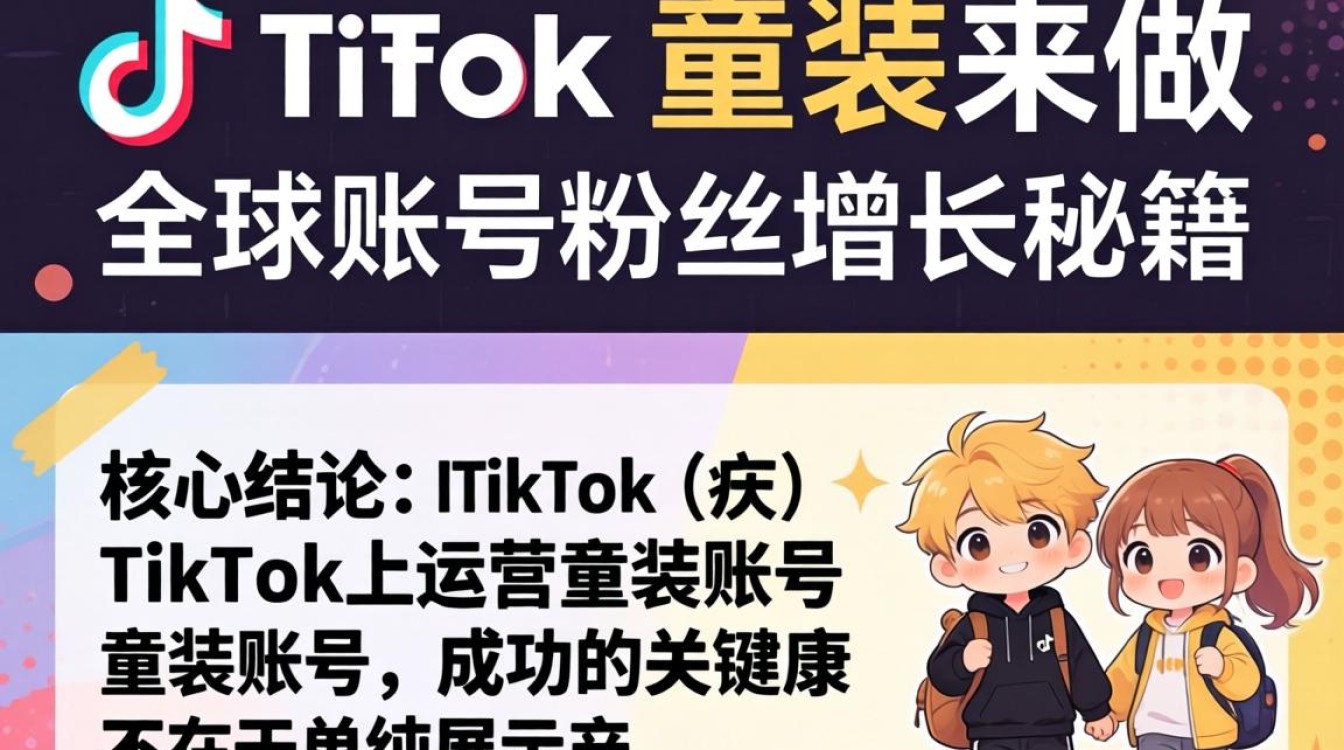 TikTok 童装怎么做