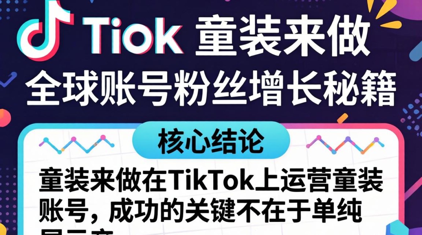 TikTok 童装怎么做