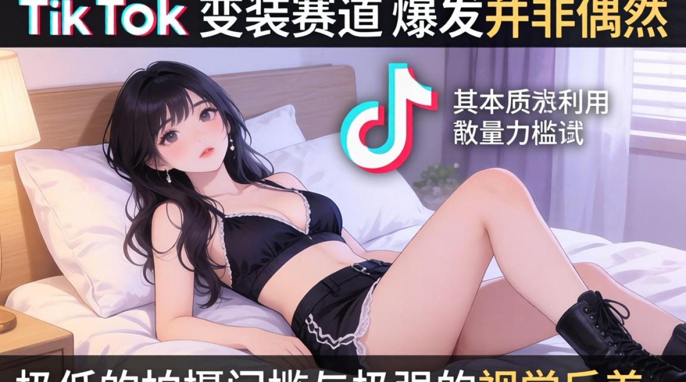 TikTok 躺床变装技巧及爆款教程