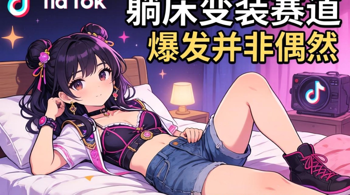 TikTok 躺床变装技巧及爆款教程