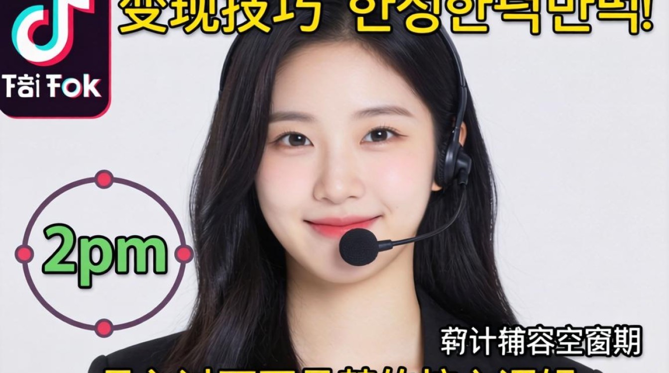 TikTok 2pm 韩语变现技巧