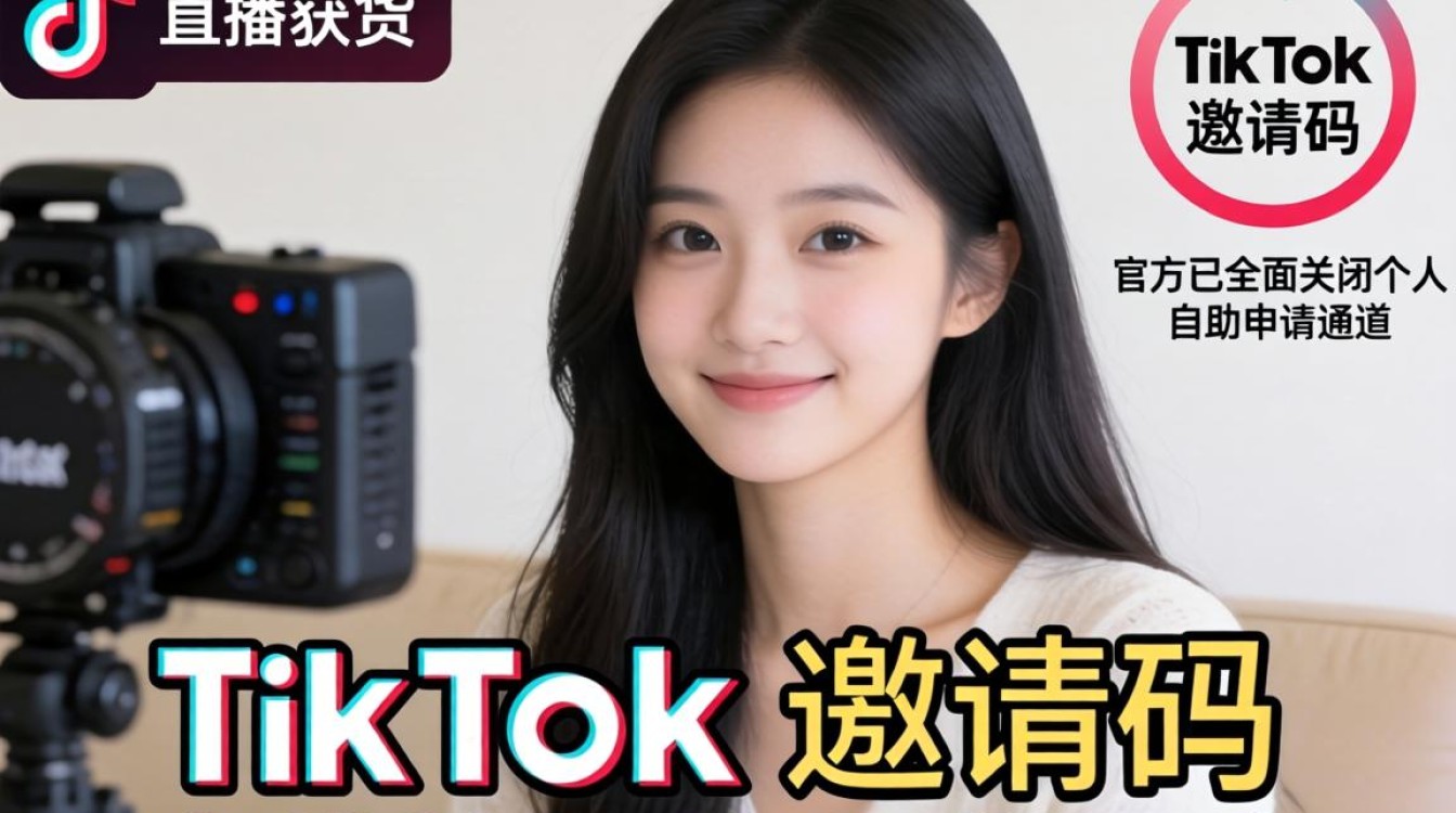 直播带货怎么获得tiktok邀请码