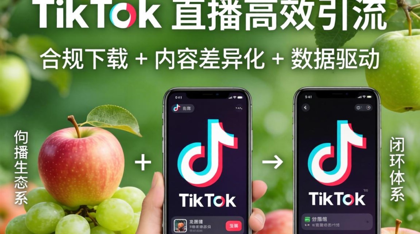直播引流苹果国际 TikTok 下载链接