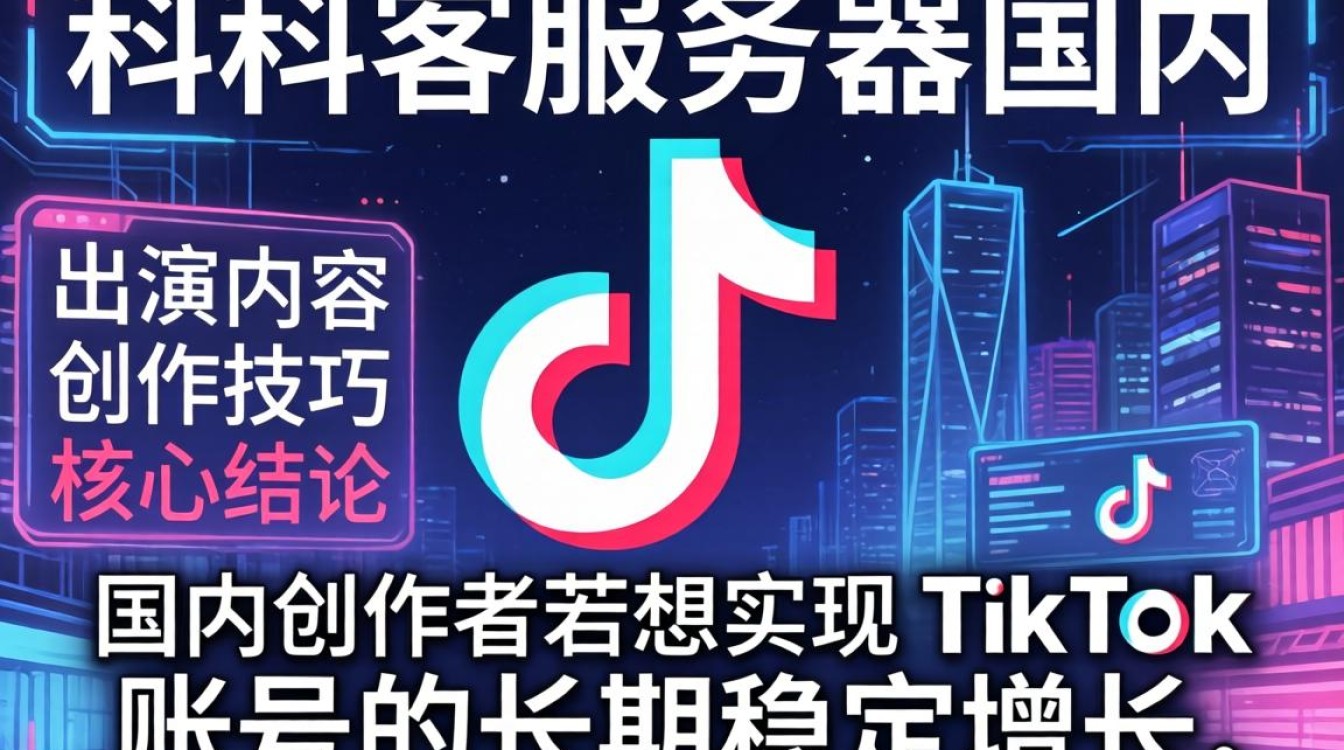 TikTok 服务器国内怎么用
