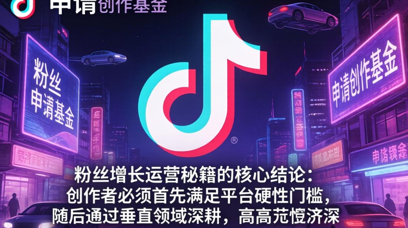 TikTok 如何申请创作基金