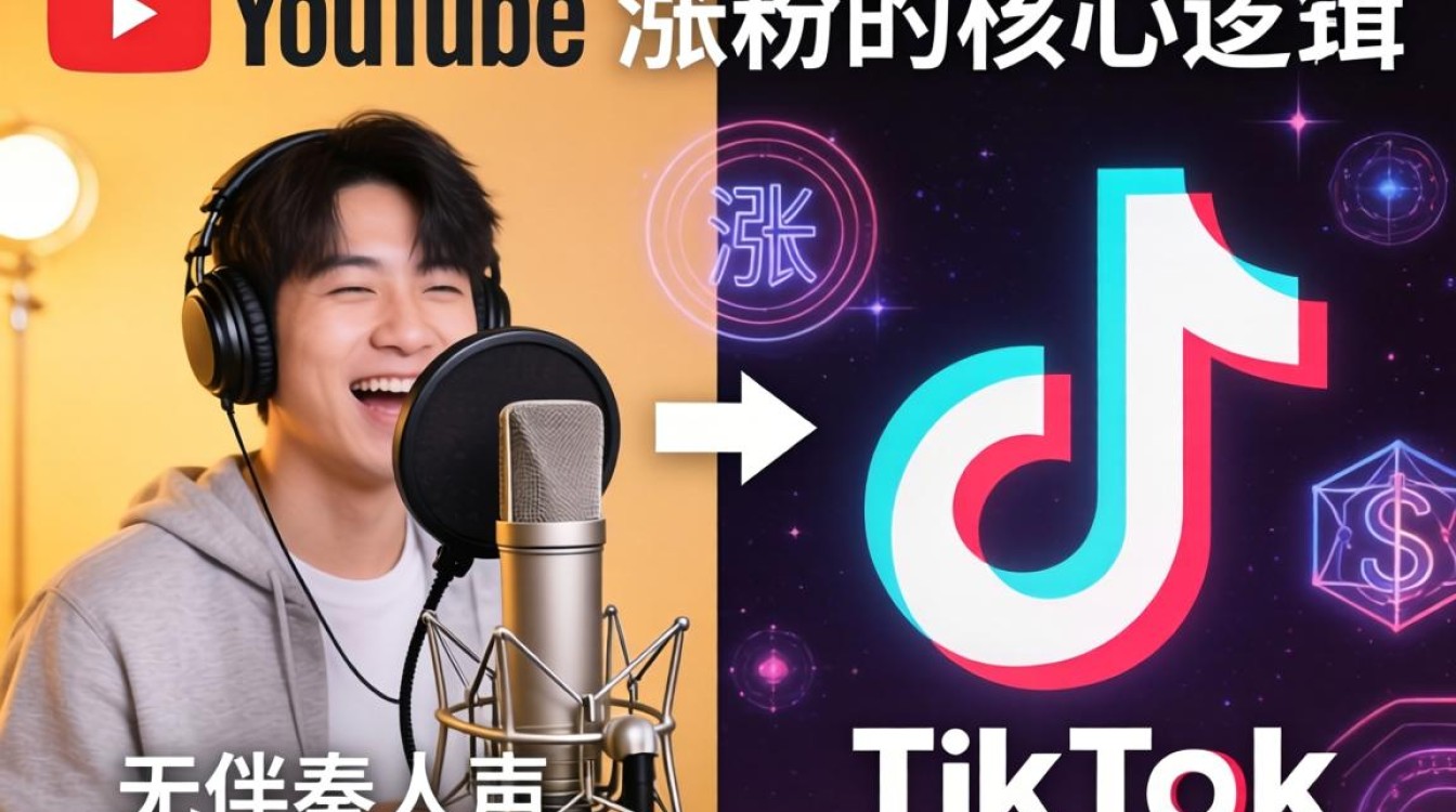 YouTube 阿卡贝拉和 TikTok 涨粉技巧老外喜欢