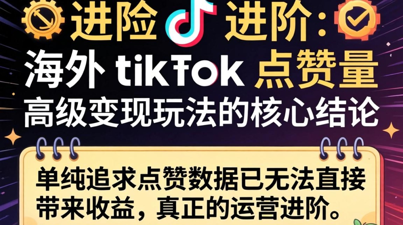 运营进阶海外tiktok点赞量如何提升