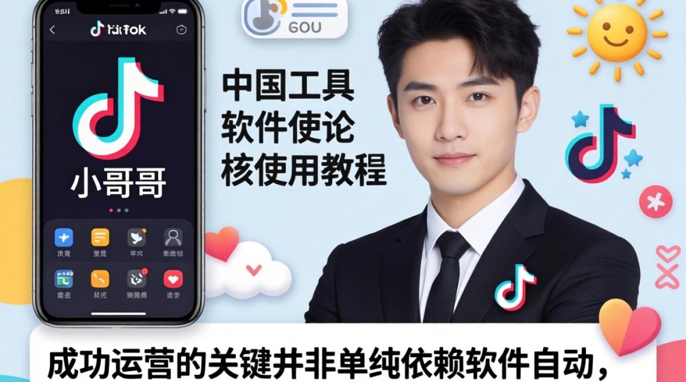 新手工具中国tiktok小哥哥软件使用教程