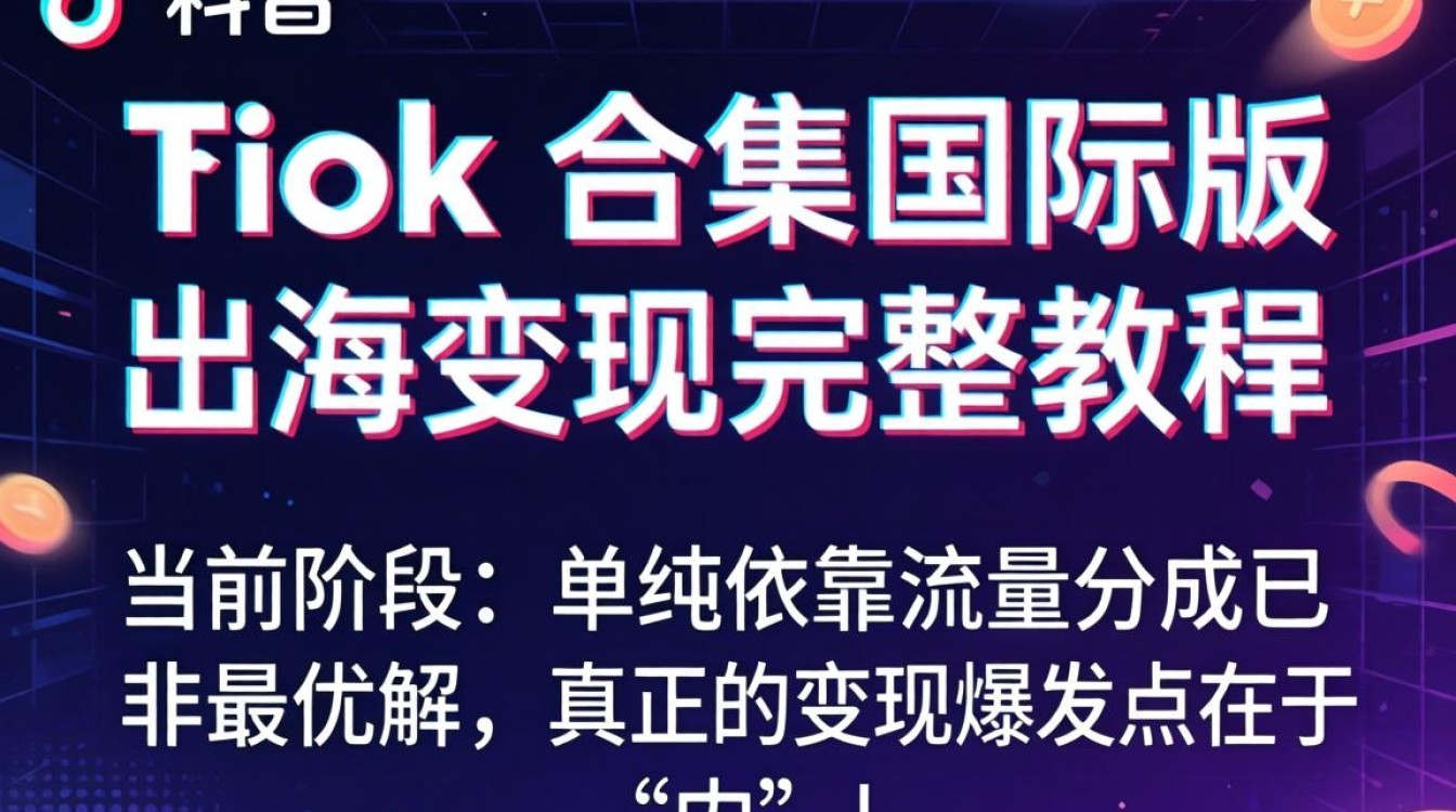TikTok 合集国际版出海变现完整教程