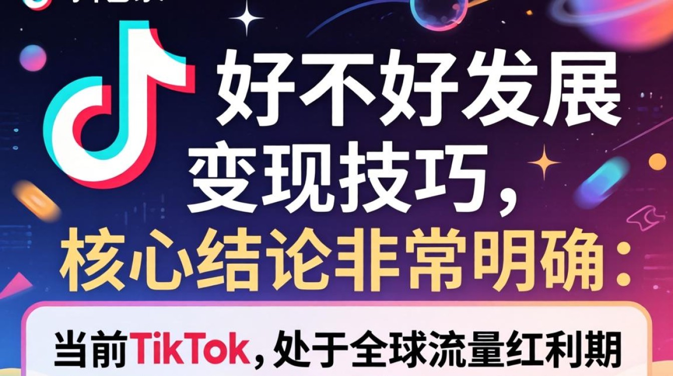 TikTok 好不好发展变现技巧