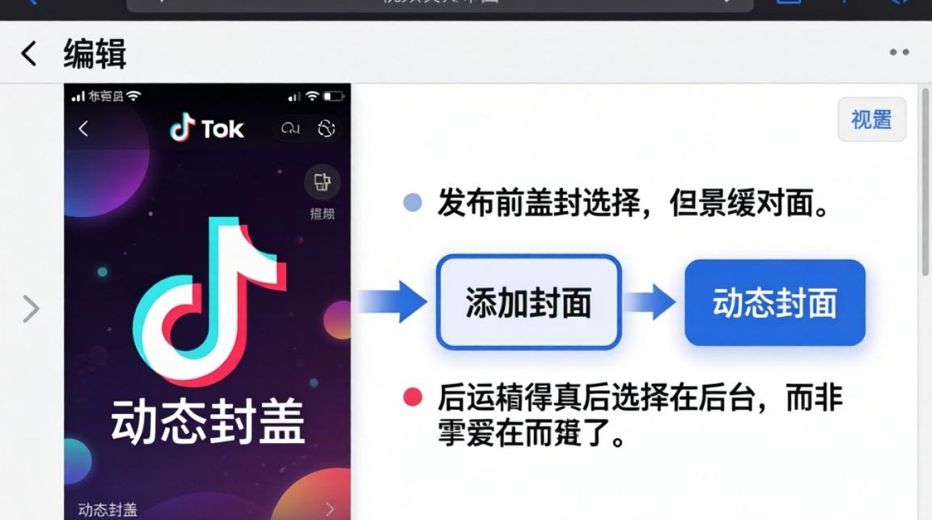 TikTok 动态封面在哪里