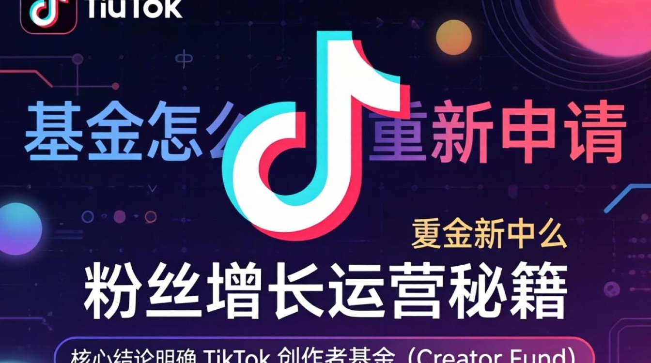 TikTok 基金申请失败原因及重新申请方法