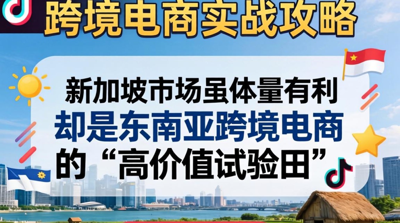 TikTok 在新加坡的发展跨境电商实战攻略