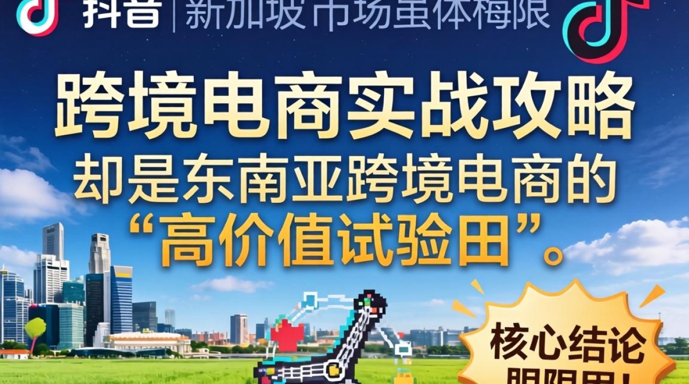 TikTok 在新加坡的发展跨境电商实战攻略
