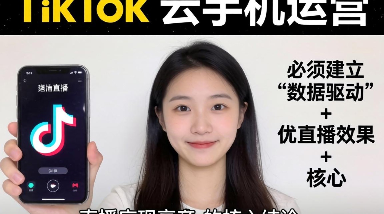 直播复盘云手机运营tiktok效果差怎么办