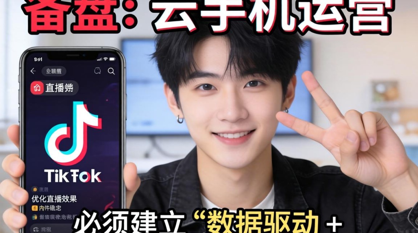 直播复盘云手机运营tiktok效果差怎么办