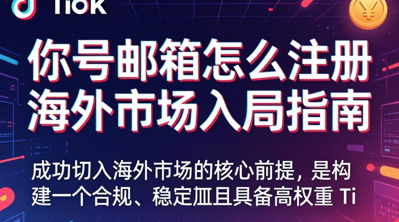 TikTok 注册邮箱教程及海外市场入局指南
