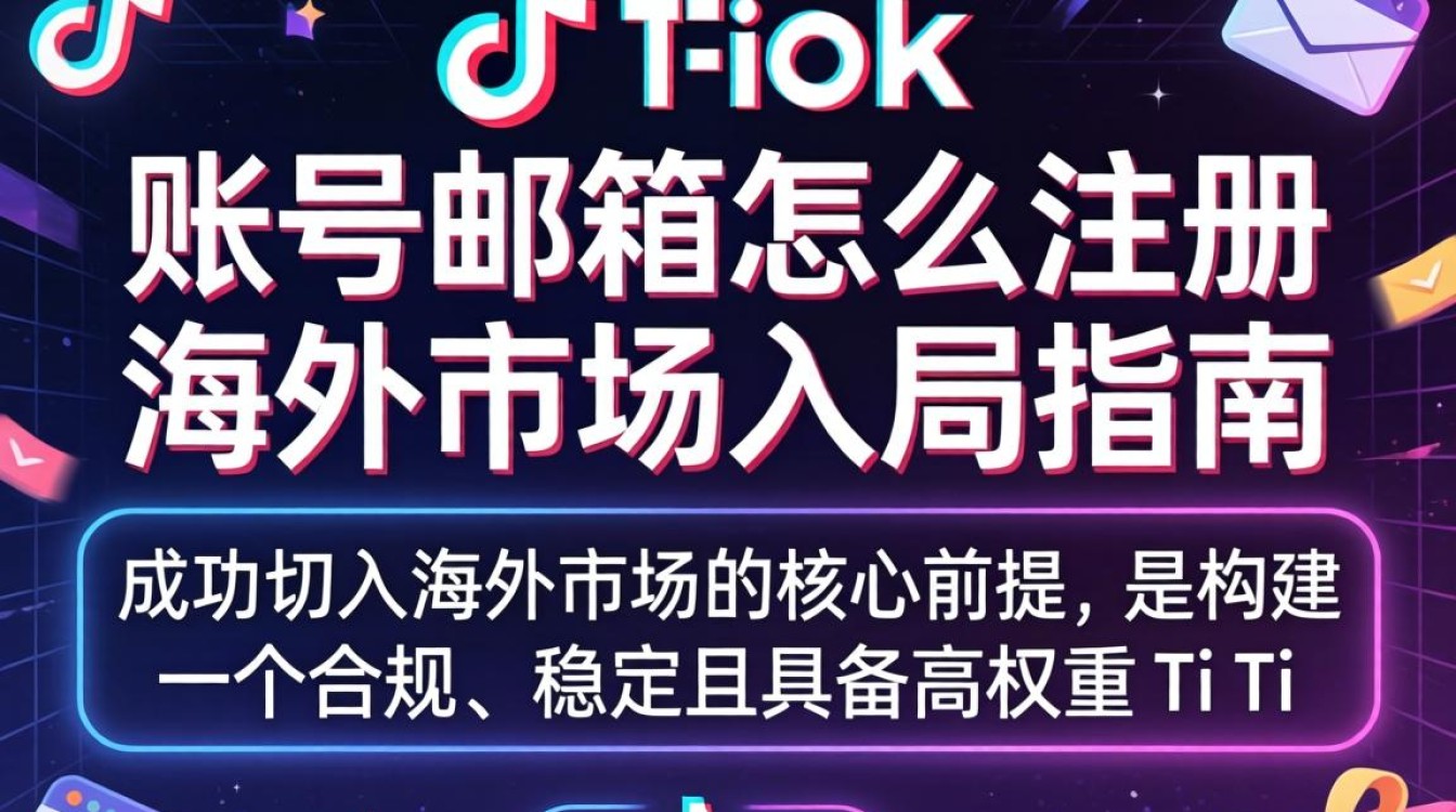 TikTok 注册邮箱教程及海外市场入局指南