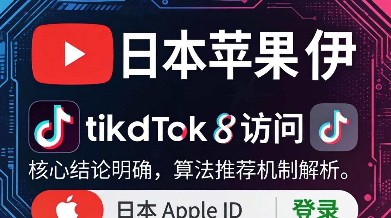 YouTube 日本苹果 ID 访问 TikTok 为什么看不了